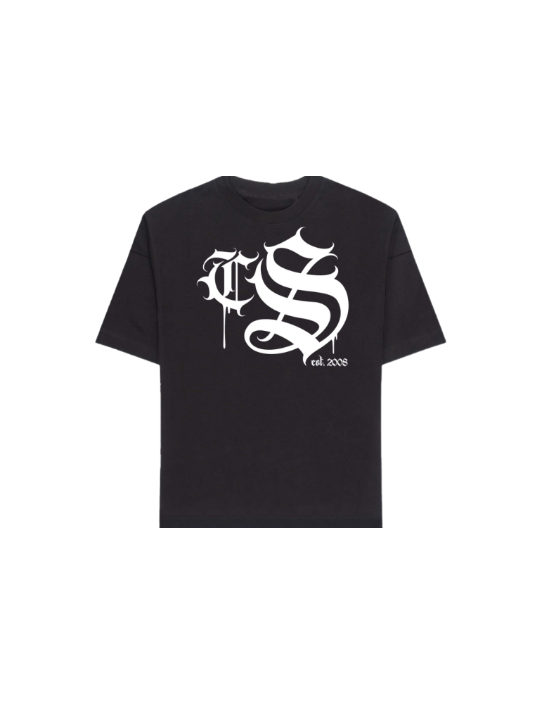 T-shirt ciemna Strefa Chicano gotyk czarna