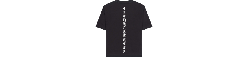 T-shirt ciemna Strefa Chicano gotyk czarna