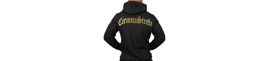 Bluza Ciemna Strefa Złoty Gotyk Back