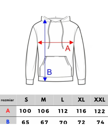 Bluza Ciemna Strefa Złoty Gotyk Back