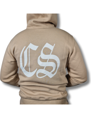 Bluza Ciemna Strefa CS Gotyk Duże Logo Back