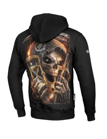 Bluza Octagon Memento Mori czarna z kapturem
