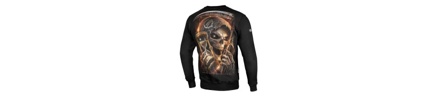 Bluza Octagon Memento Mori czarna klasyczna