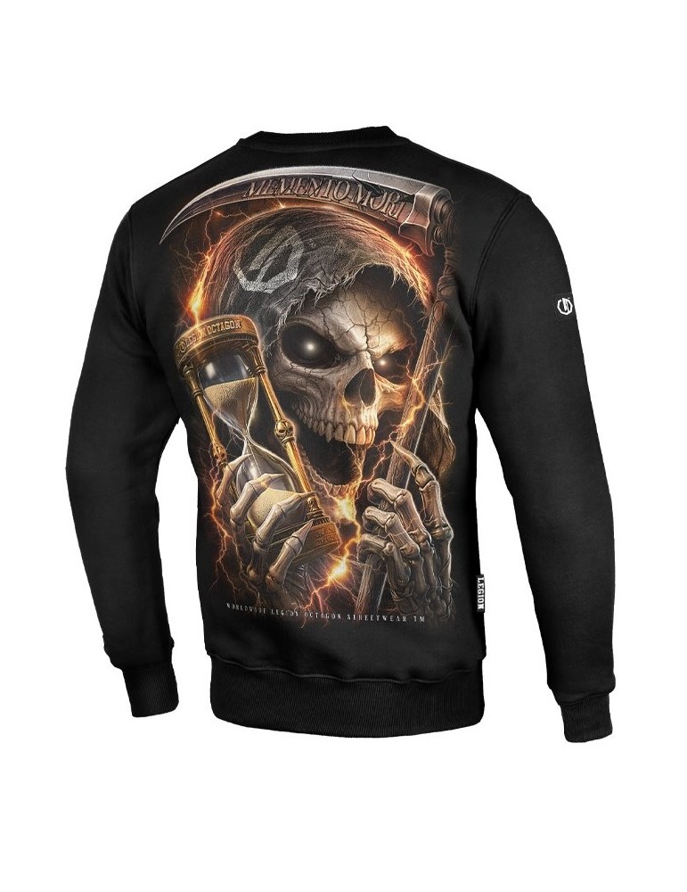 Bluza Octagon Memento Mori czarna klasyczna