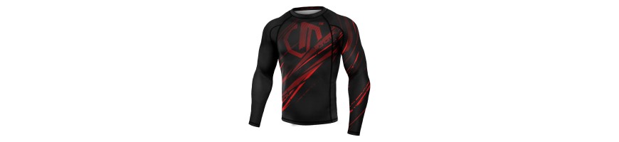 Rashguard Octagon Escape czarno/czerwony