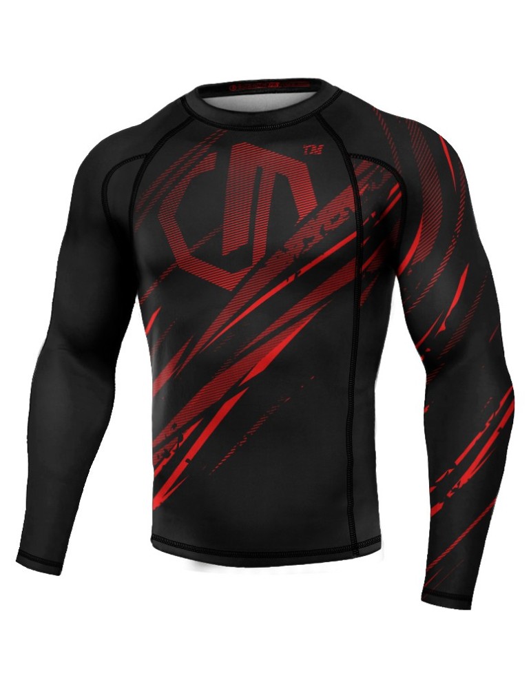 Rashguard Octagon Escape czarno/czerwony