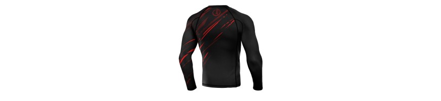 Rashguard Octagon Escape czarno/czerwony