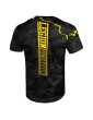 T-shirt Octagon sportowy Marble Camo zółty