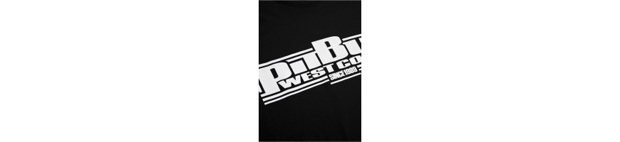 T-shirt Pitbull West Coast Classic Boxing Black