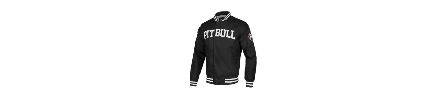 Kurtka Pitbull West Coast Tyrian Varsity Black