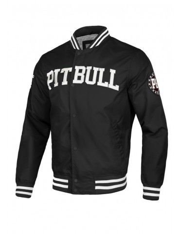 Kurtka Pitbull West Coast Tyrian Varsity Black