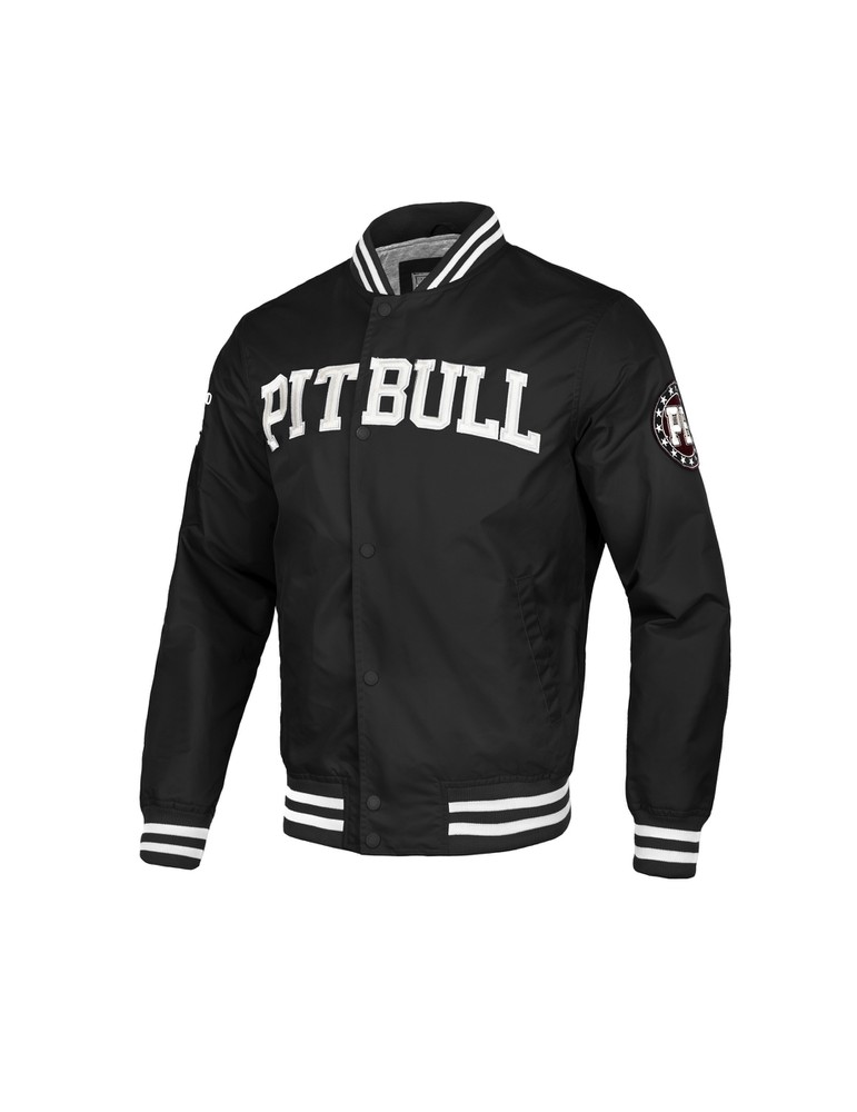 Kurtka Pitbull West Coast Tyrian Varsity Black