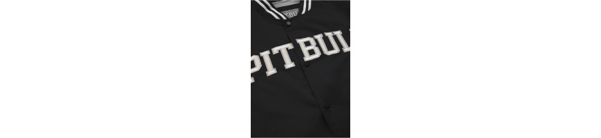 Kurtka Pitbull West Coast Tyrian Varsity Black