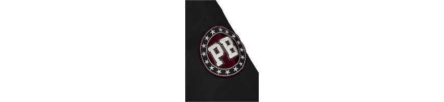 Kurtka Pitbull West Coast Tyrian Varsity Black