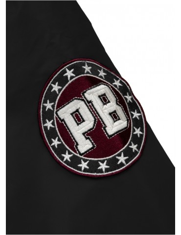 Kurtka Pitbull West Coast Tyrian Varsity Black
