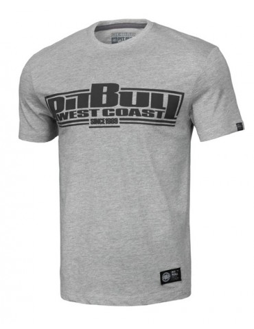T-shirt Pitbull Classic Boxing szara